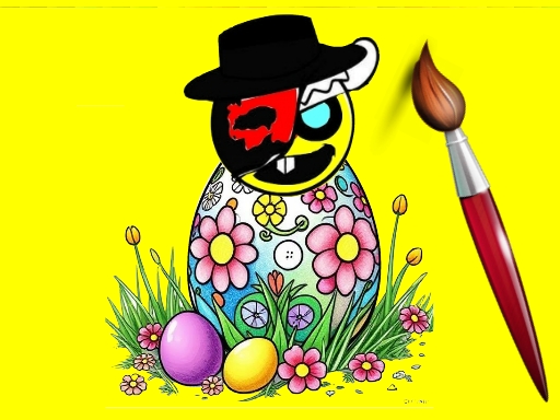 Sprunki Easter Coloring_img